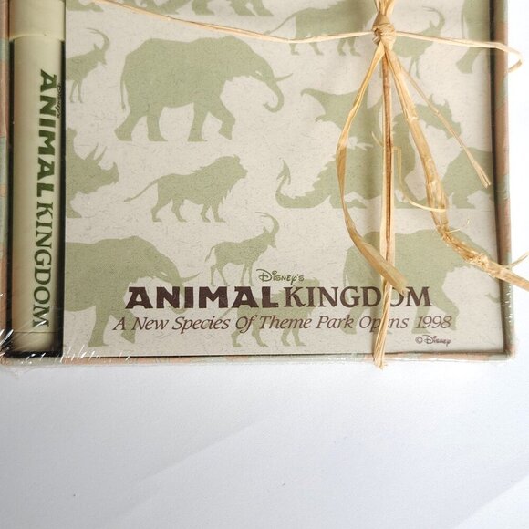RETRO Disney's Animal Kingdom Notepad BNIP Sealed - Picture 2 of 5